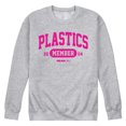 thumbnail image 1 of Mean Girls - Plastics Member Graphic Fleece Sweatshirt, 1 of 5