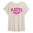 thumbnail image 1 of Mean Girls - Plastics Member - Women's Oversized T-Shirt, 1 of 5