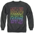thumbnail image 1 of Mean Girls - Rainbows And Cake - Crewneck Sweatshirt - XXX-Large, 1 of 2