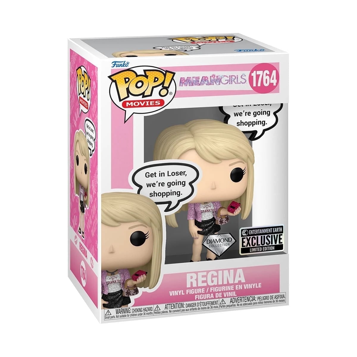 Regina Diamond Glitter Funko Pop! Vinyl Figure #1764 - Entertainment Earth Exclusive