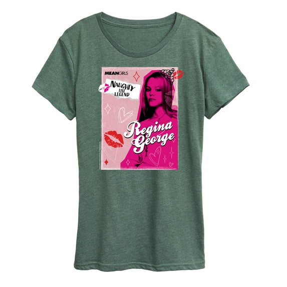Mean Girls - Regina George Naughty List Legend - Women's Short Sleeve Graphic T-Shirt