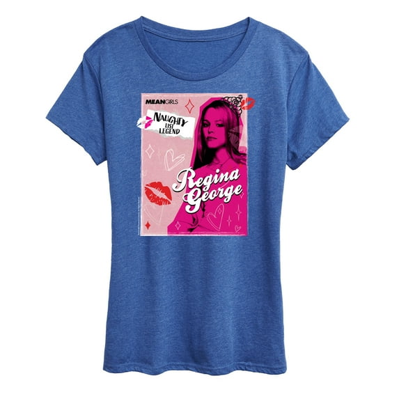 Mean Girls - Regina George Naughty List Legend - Women's Short Sleeve Graphic T-Shirt