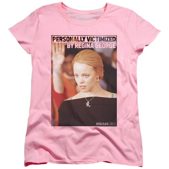 Mean Girls Regina George Victim Women's T-Shirt Pink