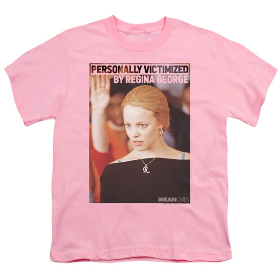 Mean Girls Regina George Victim Youth 18/1 T-Shirt Pink