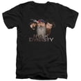 thumbnail image 1 of Mean Girls Slim Fit V-Neck T-Shirt Burn Book Black Tee, 1 of 1