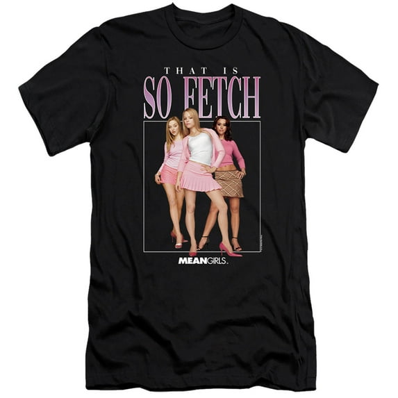 Mean Girls So Fetch 90S Unisex Adult Canvas Brand T Shirt ,So Fetch 90S, X-Large