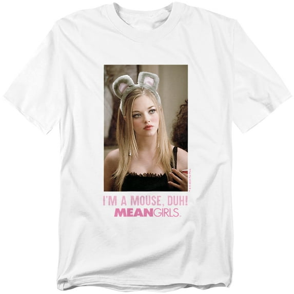Mean Girls T-Shirt I'M A Mouse Duh Unisex Graphic Tee For Men & Women
