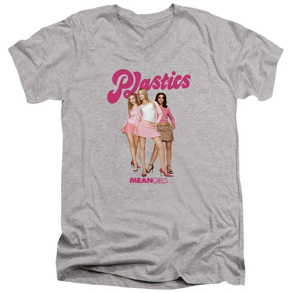 Mean Girls The Plastics Simple Unisex Adult V-Neck T Shirt
