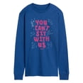 thumbnail image 1 of Mean Girls - You Can't Sit With Us - Men's Long Sleeve Graphic T-Shirt, 1 of 4