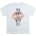 thumbnail image 1 of Mean Girls You Cant Sit With Us Youth 18/1 T-Shirt White, 1 of 1