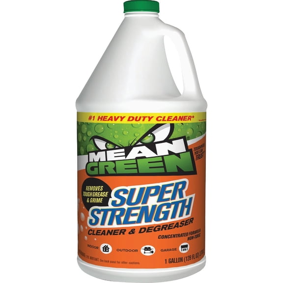 Mean Green MG101 Super Strength All-Purpose Cleaner, 128-oz. - Quantity 4 Household & Commercial Use, Effective Formula