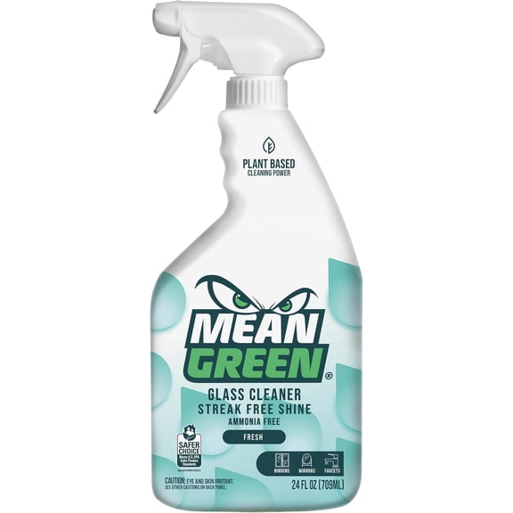 Mean Green Ready-To-Use Glass Cleaner, 24oz Spray - 394170