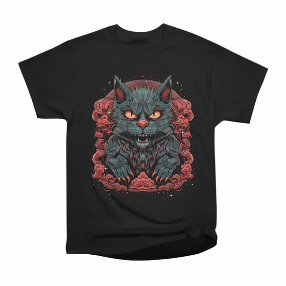 Mean Kitty Vibes T-Shirt Tee Gift For Him Merch For Her Apparel For Friend