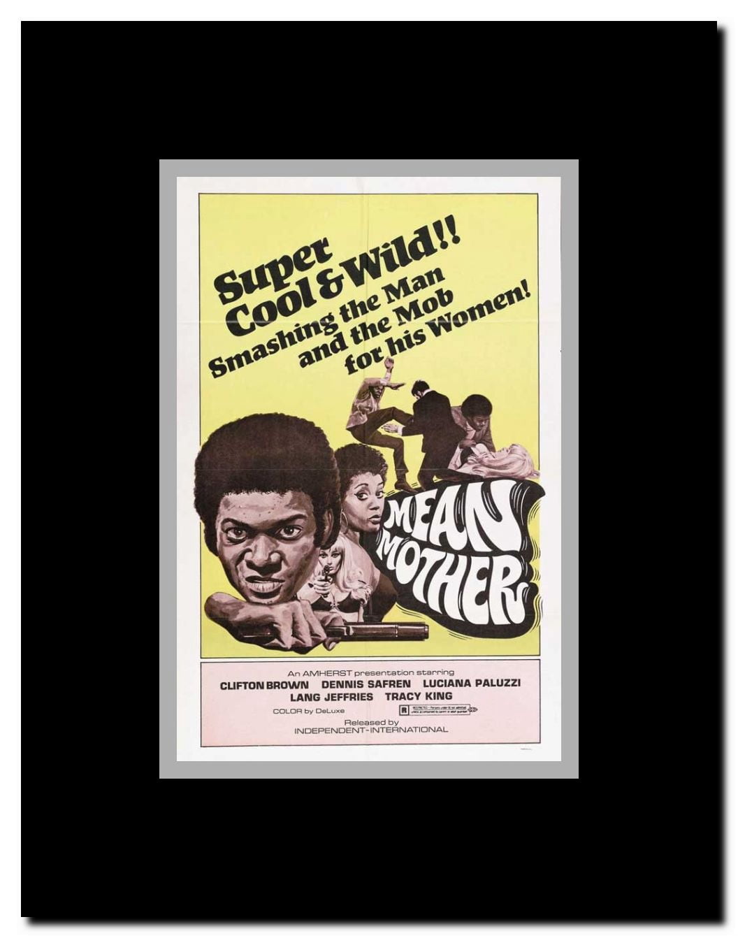 Mean Mother Framed Movie Poster