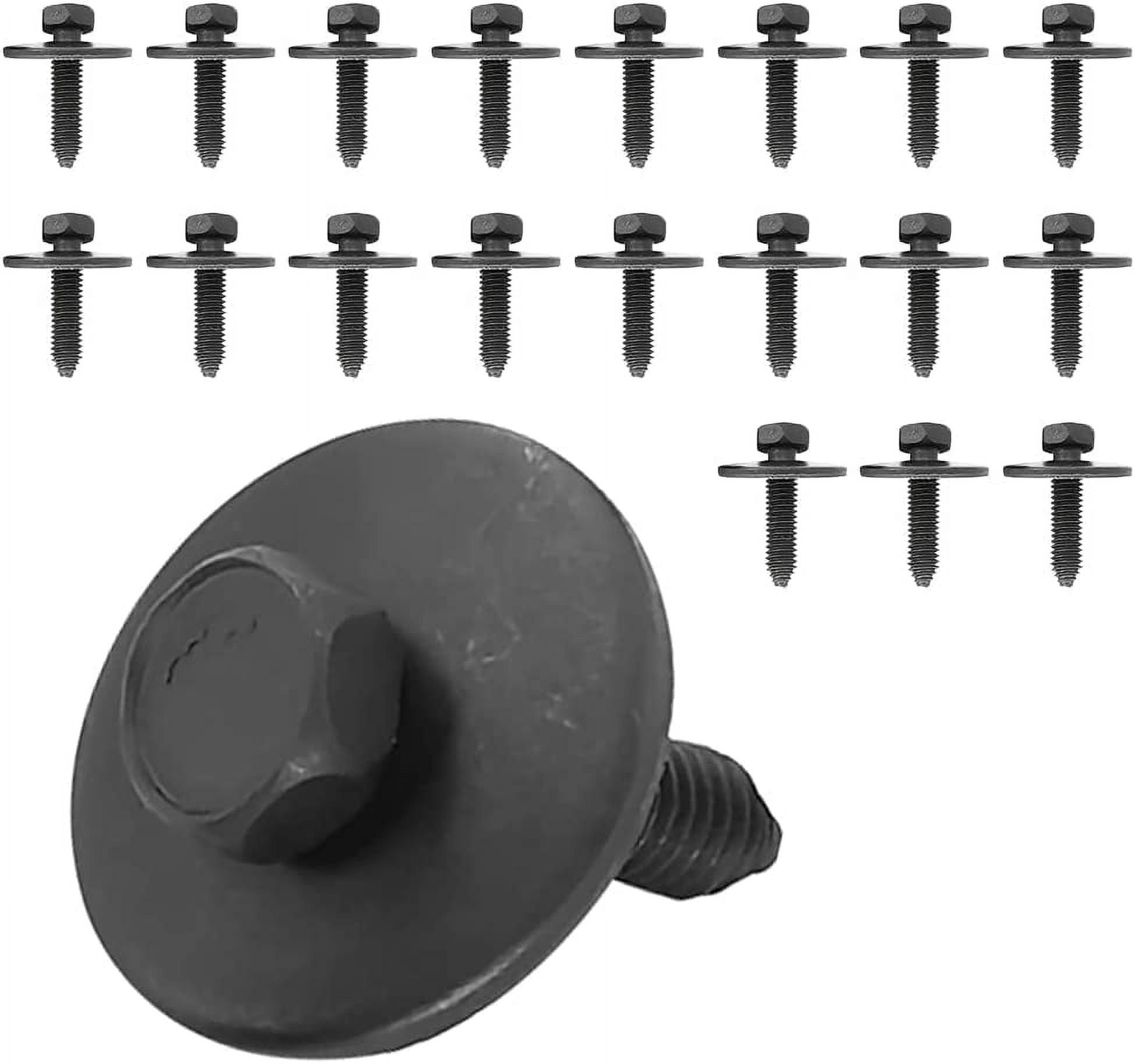 Mean Mug Auto 19132-71319B 40x Metric Indented Hex Head Bolt M6 