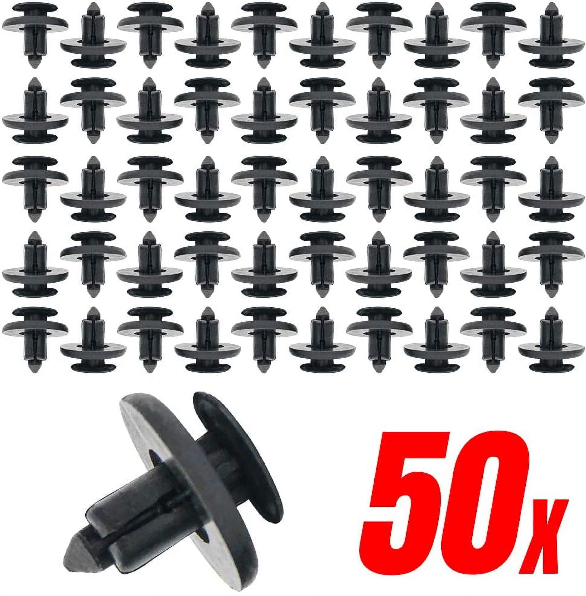 Mean Mug Auto 2015256163A 50x Fender Liner Push Type Retainer Clips