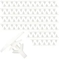 thumbnail image 1 of Mean Mug Auto 3132-3233A 240x Door Weatherstrip Retainer Clips Trim Panel Rivets Replaces OEM: 4696129, 21077575 - Compatible with GM Chrysler, 1 of 7