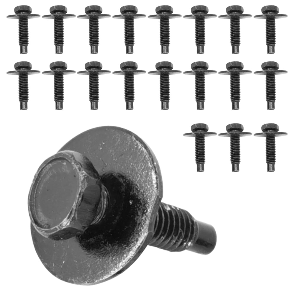 Mean Mug Auto 61518-82382A 20x Hex Washer Head Sems Bolt M6-1.0 X 28mm ...