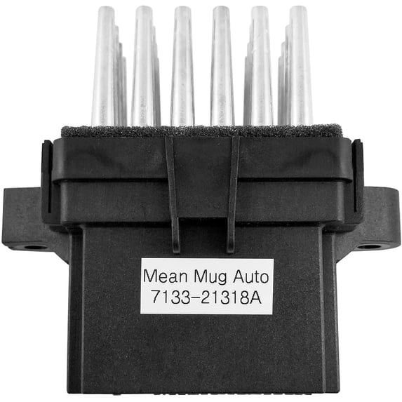 Mean Mug Auto 7133-21318A (A/C - Heater) HVAC Blower Motor Resistor - Compatible with Chevrolet, GMC, Buick, Saturn - Replaces: 15141283