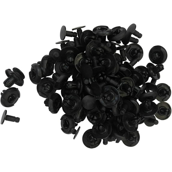 Mean Mug Auto 81514-6163A 50x Fender Liner Push Type Retainer Clips - Compatible with Honda, Acura, Civic - Replaces OEM #: 91501-S04-003 Fits select: 1990-2021 FORD F150