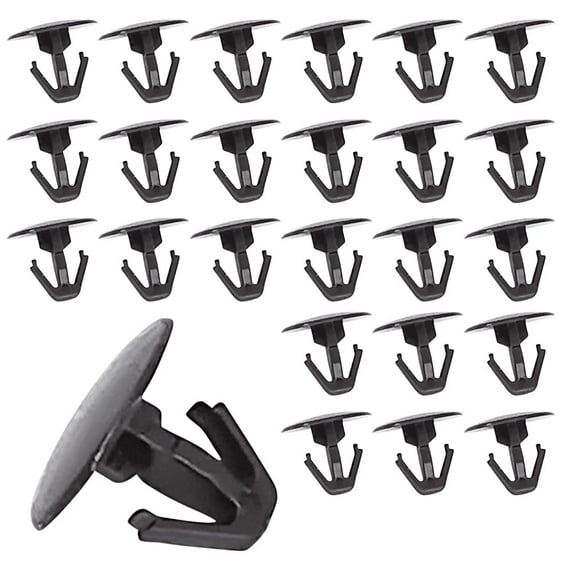 Mean Mug Auto 8514-819183A 25x Hood Seal Molding Retainer Replaces OEM 91518-S10-003 - Fit for Honda Acura Accord Odyssey RL RDX MDX Fits select: 1990-2021 FORD F150, 1999-2021 CHEVROLET SILVERADO