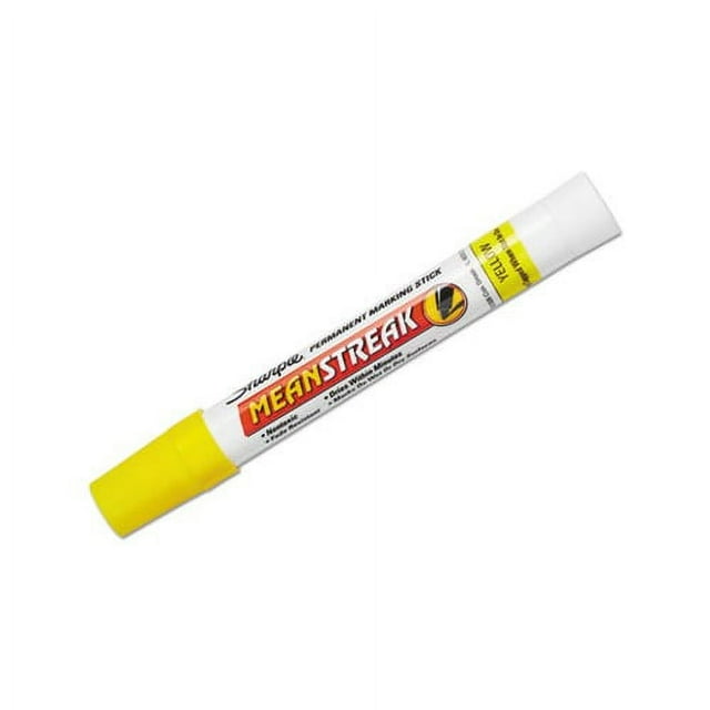 Mean StreakMarking Stick Broad Bullet Tip, Yellow