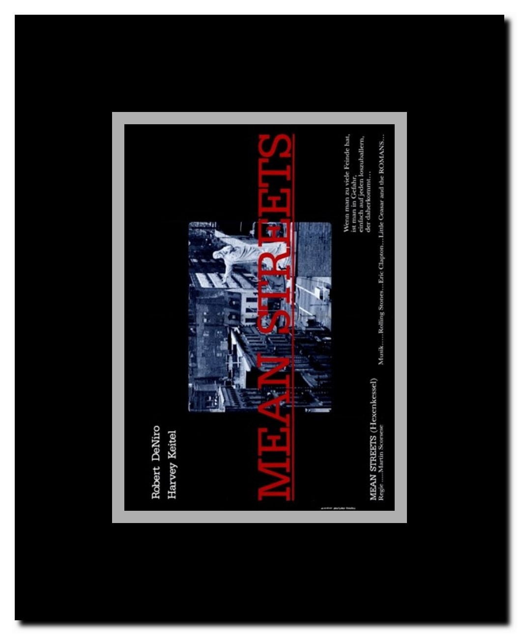 Mean Streets Framed Movie Poster