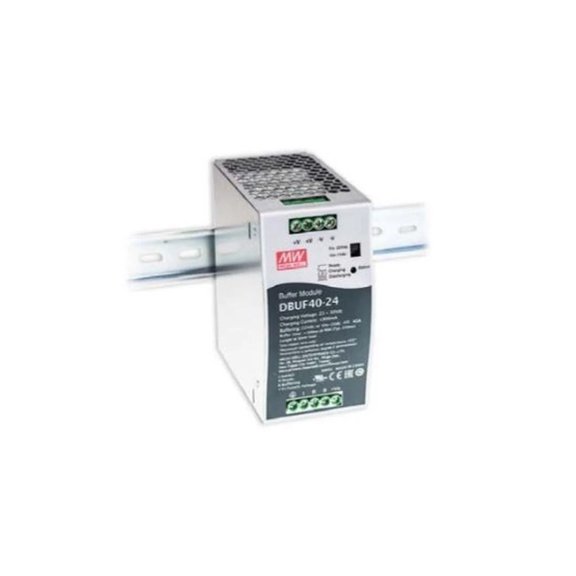 Mean Well DBUF40-24 Buffer Module Power 24V 40A Supply - DIN Rail