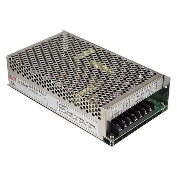 Mean Well Dc-Dc Converter, 12V, 12.5A - SD-150D-12