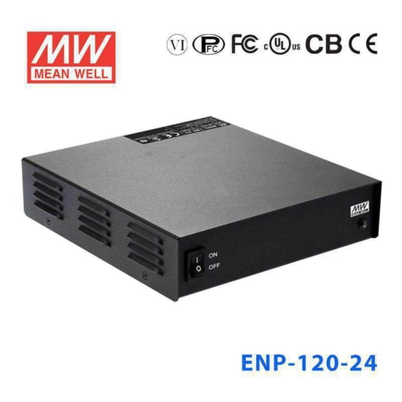 Mean Well ENP-120-24 Desktop Type Chargers 120W 27.6V 4.3A - Level VI Power Supply