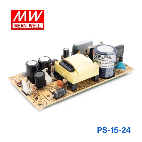 Mean Well PS-15-24 PCB Switching Power Supply