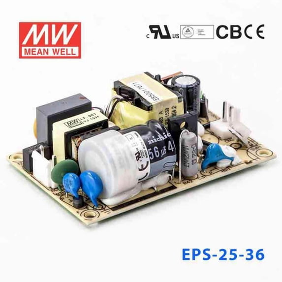 Mean Well EPS-25-36 Power Supply 25W 36V