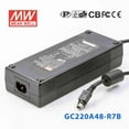 thumbnail image 1 of Mean Well GC120A48-R7B Portable Chargers 120.2W 54.4V 2.21A - Green Adaptor, 1 of 5