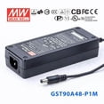 thumbnail image 1 of Mean Well GST90A48-P1M Power Supply 90W 48V, 1 of 5