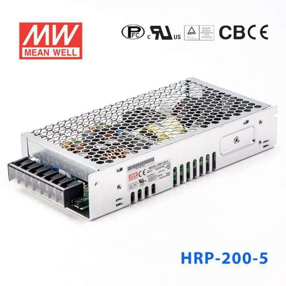 Mean Well HRP-200-5 Power Supply 175W 5V
