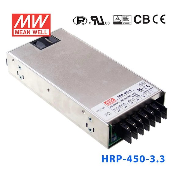 Mean Well HRP-450-3.3 Power Supply 297W 3.3V