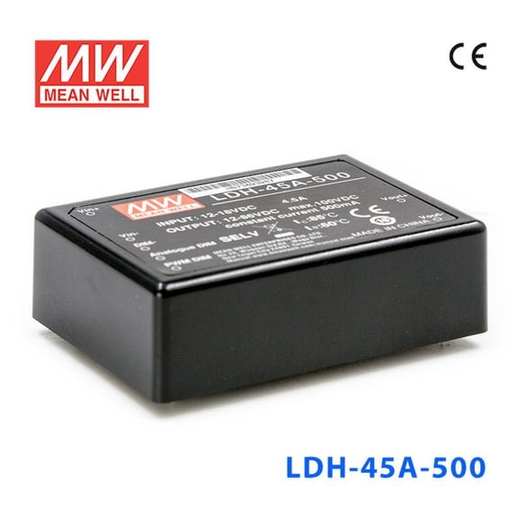 Mean Well LDH-45A-500W DC/DC LED Driver CC 500mA - Step-up