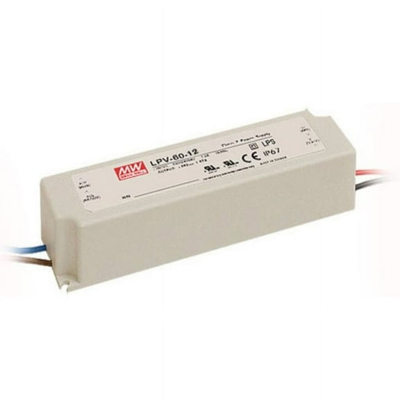 Mean Well LED Power Supply (60w 12v) (Lpv-60-12)