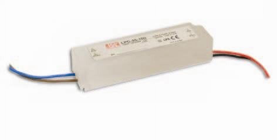 Mean Well LPV-100-5 LED Power Supply - 5V 12A 60W Single Output | IP67 Waterproof, 90-264V AC Input