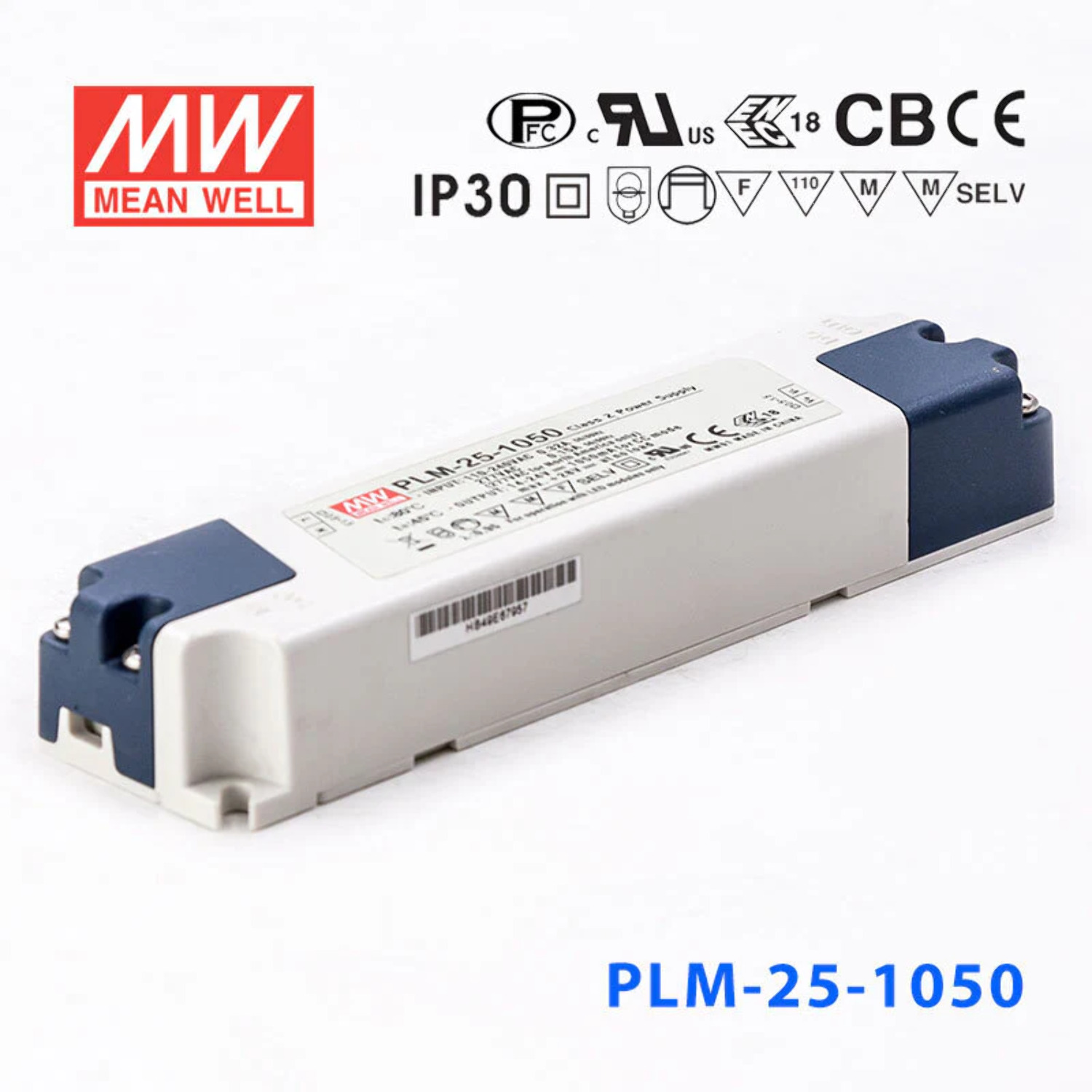 Mean Well PLM-25-1050, 1050mA Constant Current with PFC - Terminal ...