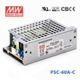 thumbnail image 1 of Mean Well PSC-60A-C Battery Chargers 59.34W 13.8V 2.8A - PFC, 1 of 1