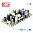 thumbnail image 1 of Mean Well PSD-15C-24 DC-DC Converter - 14.4W - 36~72V in 24V out, 1 of 5