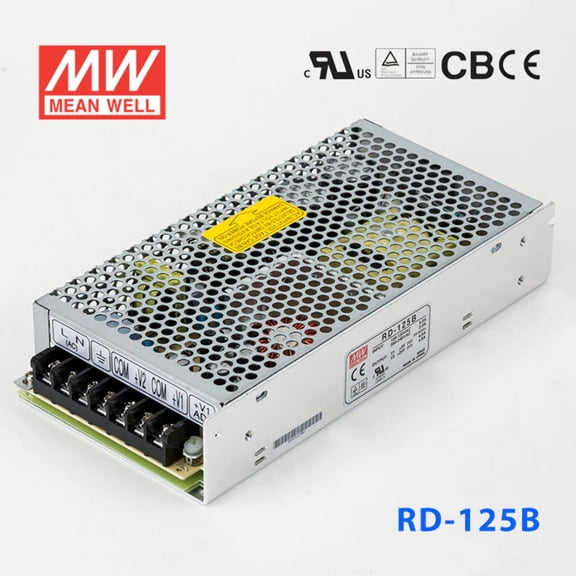 Mean Well RD-125B Power Supply 125W 5V 24V