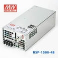 thumbnail image 1 of Mean Well RSP-1500-48 Power Supply 1536W 48V, 1 of 5