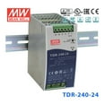 thumbnail image 1 of Mean Well TDR-240-24 Single Output Industrial Power Supply 240W 24V - DIN Rail, 1 of 1