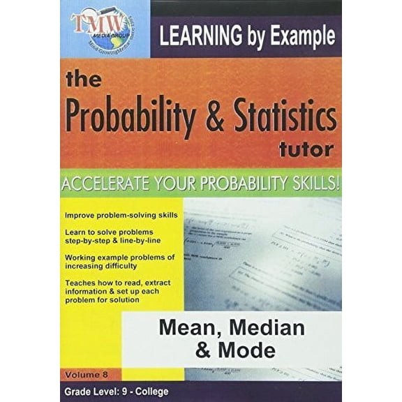 Mean,median and Mode (DVD)