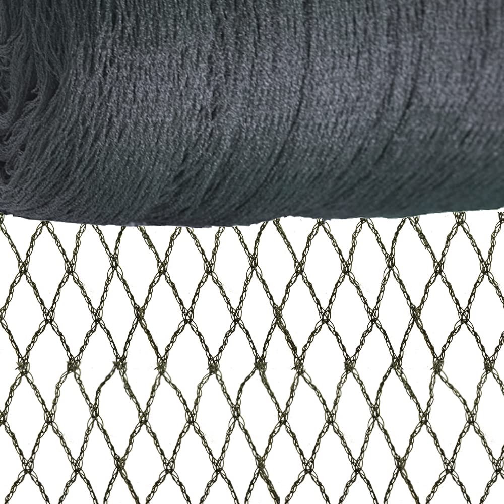 Meanchen Bird Netting for Garden 14x14Ft,3/8" Mesh Garden Netting,Heavy