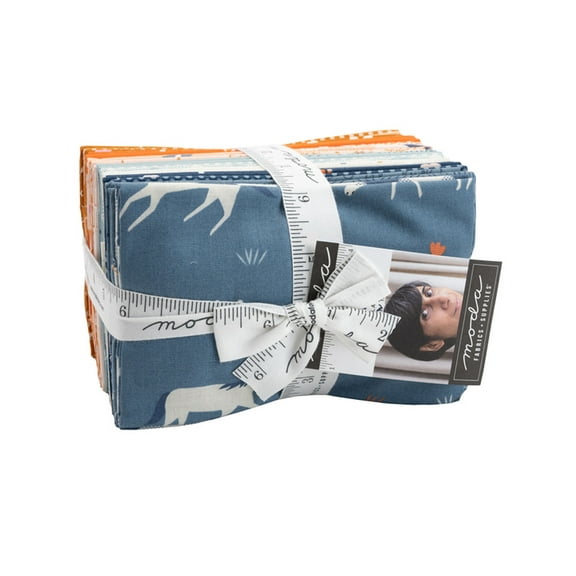 Meander Moda Fat Eighth Bundle - 34 9"x22" fat eighths by Aneela Hoey