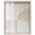 thumbnail image 1 of Meandering Grace III Shadowbox Print Minimalist Decor by Art Remedy, Blonde Frame, 30 x 36, 1 of 6
