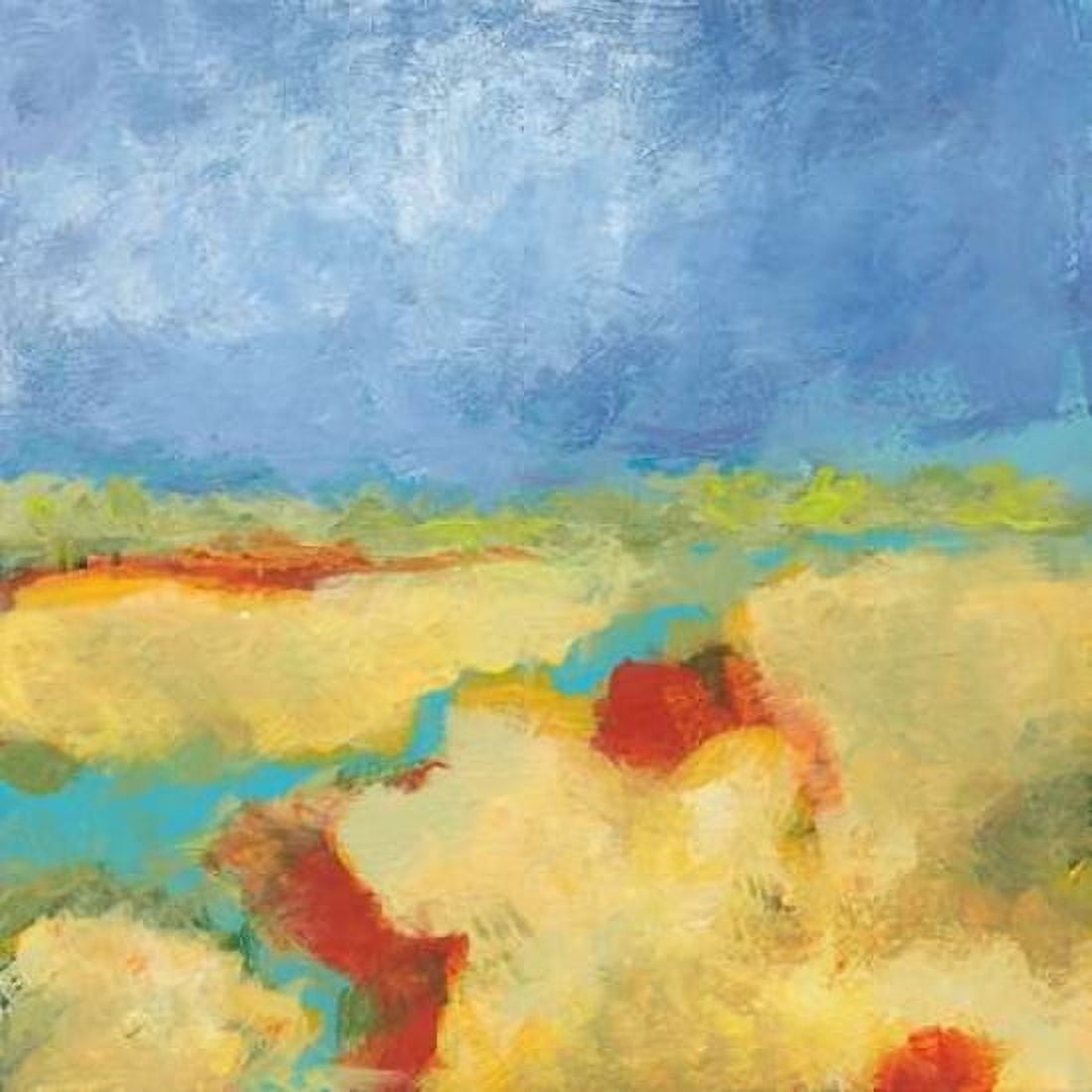 Meandering River Canvas Art - Jan Weiss (24 x 24)